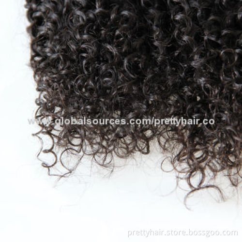 Brazilian kinky curl human hair
